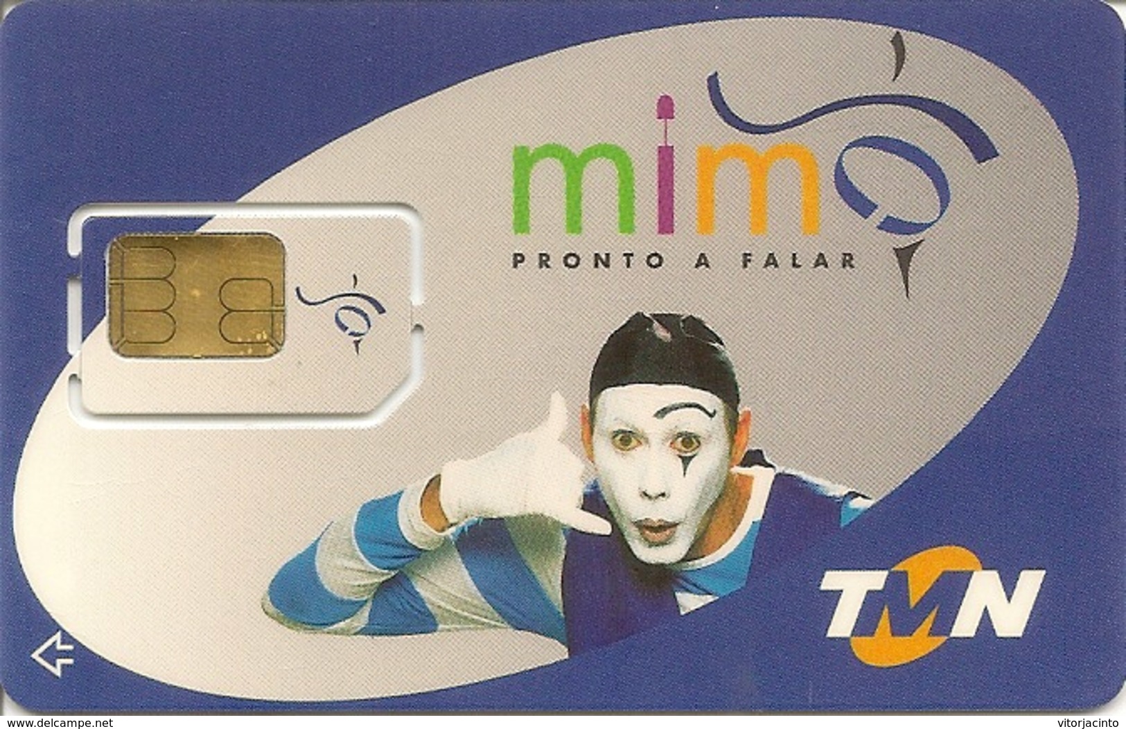 Mobil Phonecard TMN Mimo - SIM GSM - Portugal (RARE) - NOT USED - Portugal