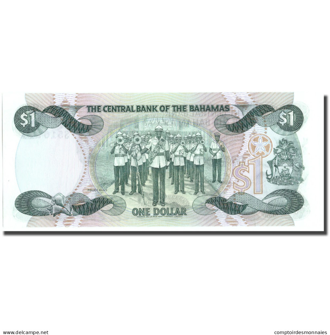 Billet, Bahamas, 1 Dollar, 1974, KM:43a, NEUF - Bahamas