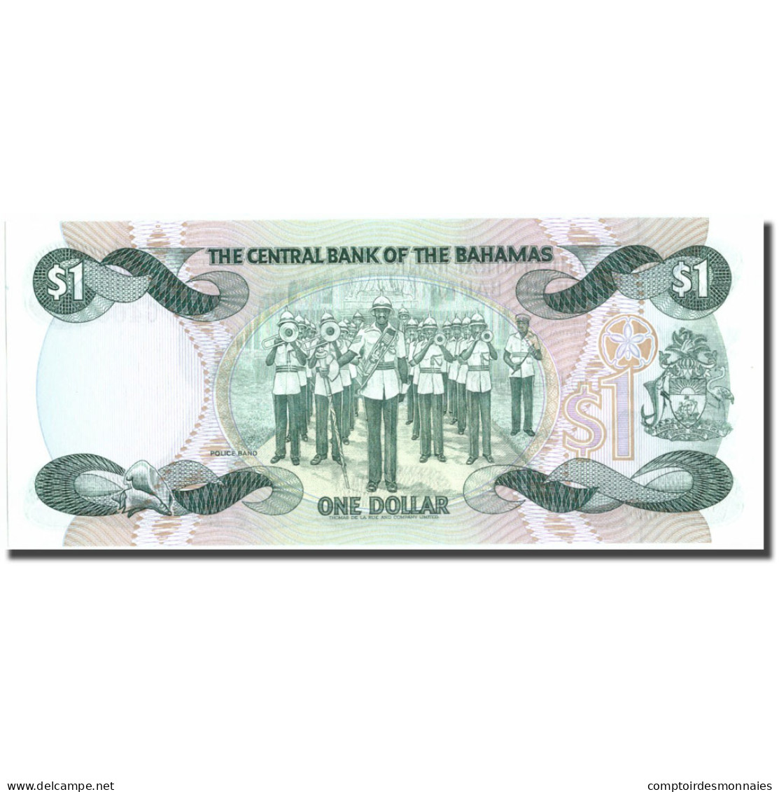 Billet, Bahamas, 1 Dollar, 1974, KM:43a, SPL - Bahamas