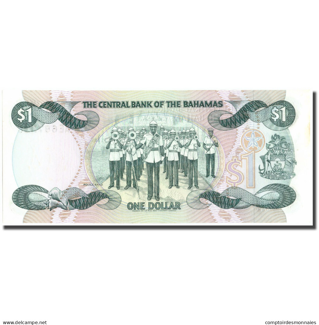 Billet, Bahamas, 1 Dollar, 1974, 1974, KM:43b, SPL+ - Bahamas