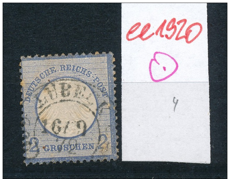 D.-Reich  Nr. 5 -STEMPEL   (ee1920  ) Siehe Scan - Used Stamps