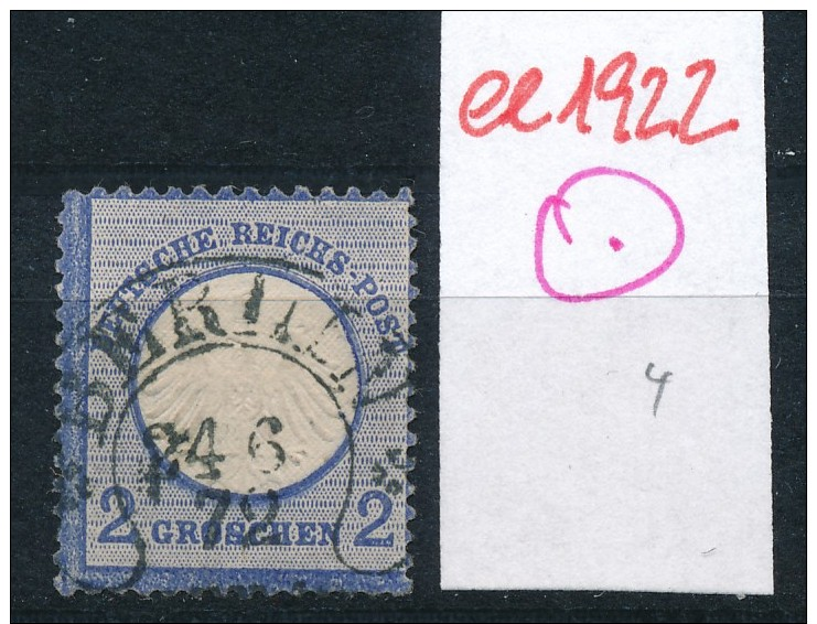 D.-Reich  Nr. 5 -STEMPEL   (ee1922  ) Siehe Scan - Used Stamps