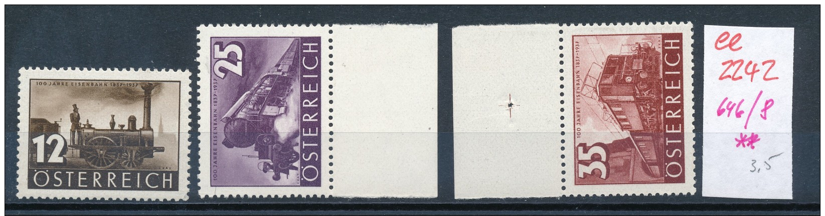 Österreich Nr. 646-8 ** (ee2242  ) Siehe Scan - Ungebraucht