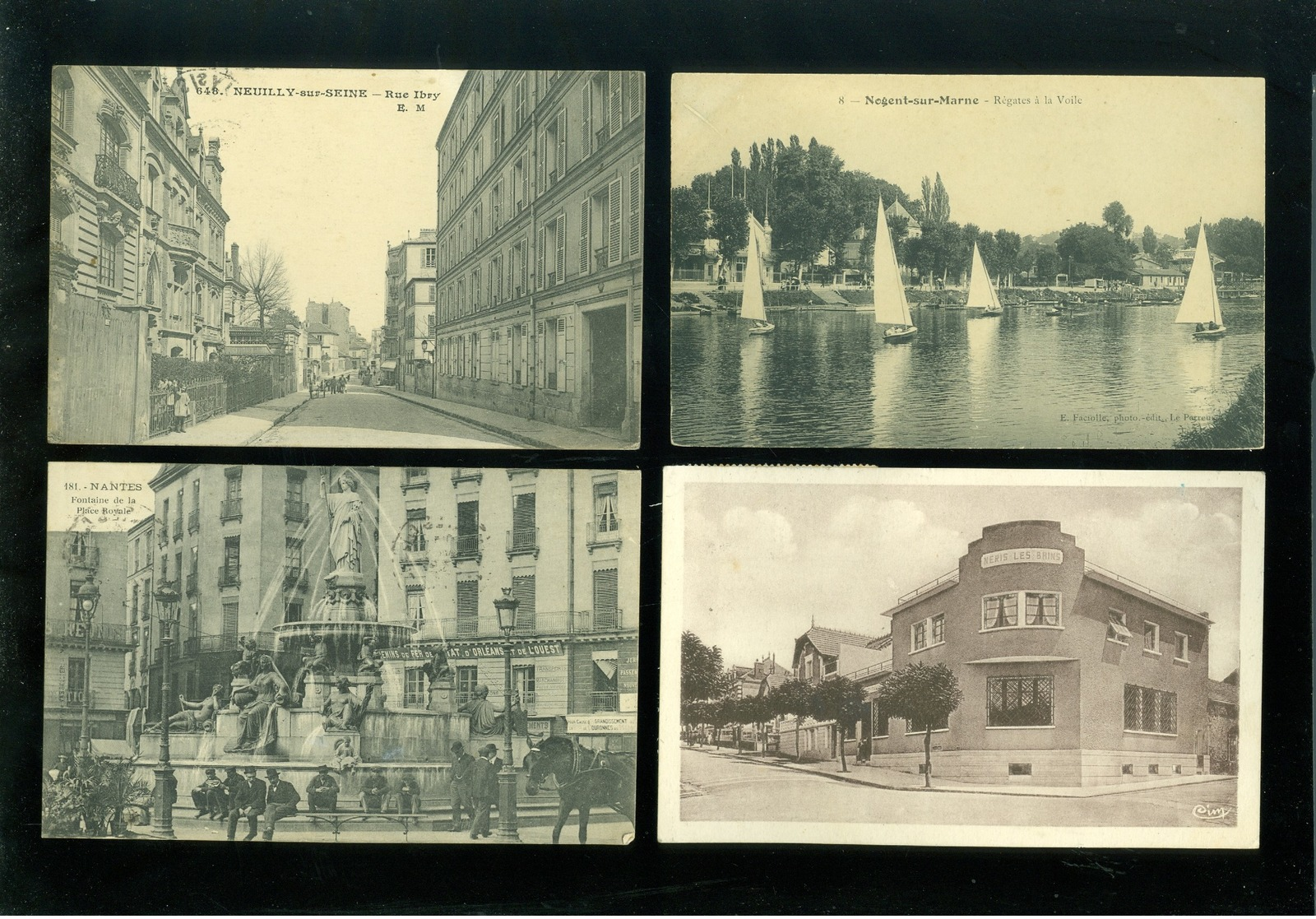 Beau lot de 60 cartes postales de France      Mooi lot van 60 postkaarten van Frankrijk  - 60 scans