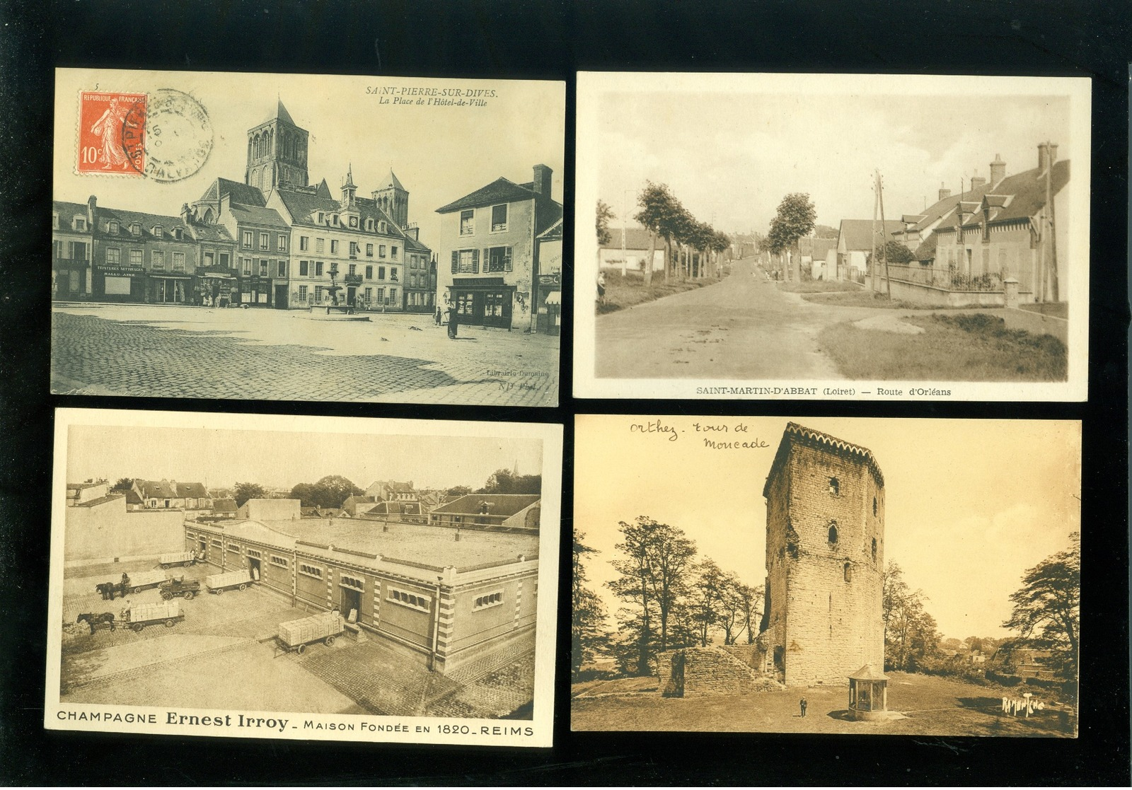 Beau lot de 60 cartes postales de France      Mooi lot van 60 postkaarten van Frankrijk  - 60 scans