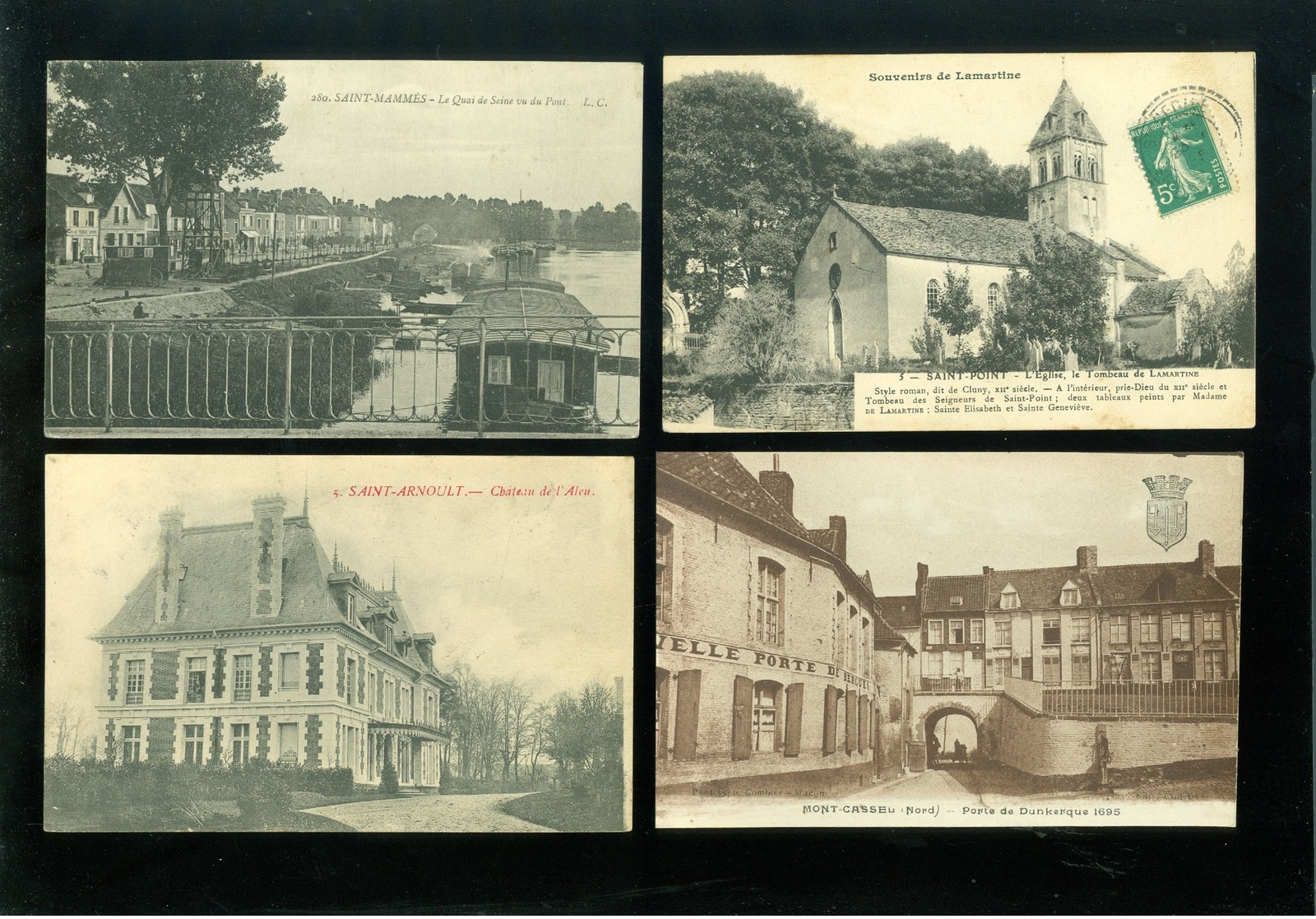 Beau lot de 60 cartes postales de France      Mooi lot van 60 postkaarten van Frankrijk  - 60 scans