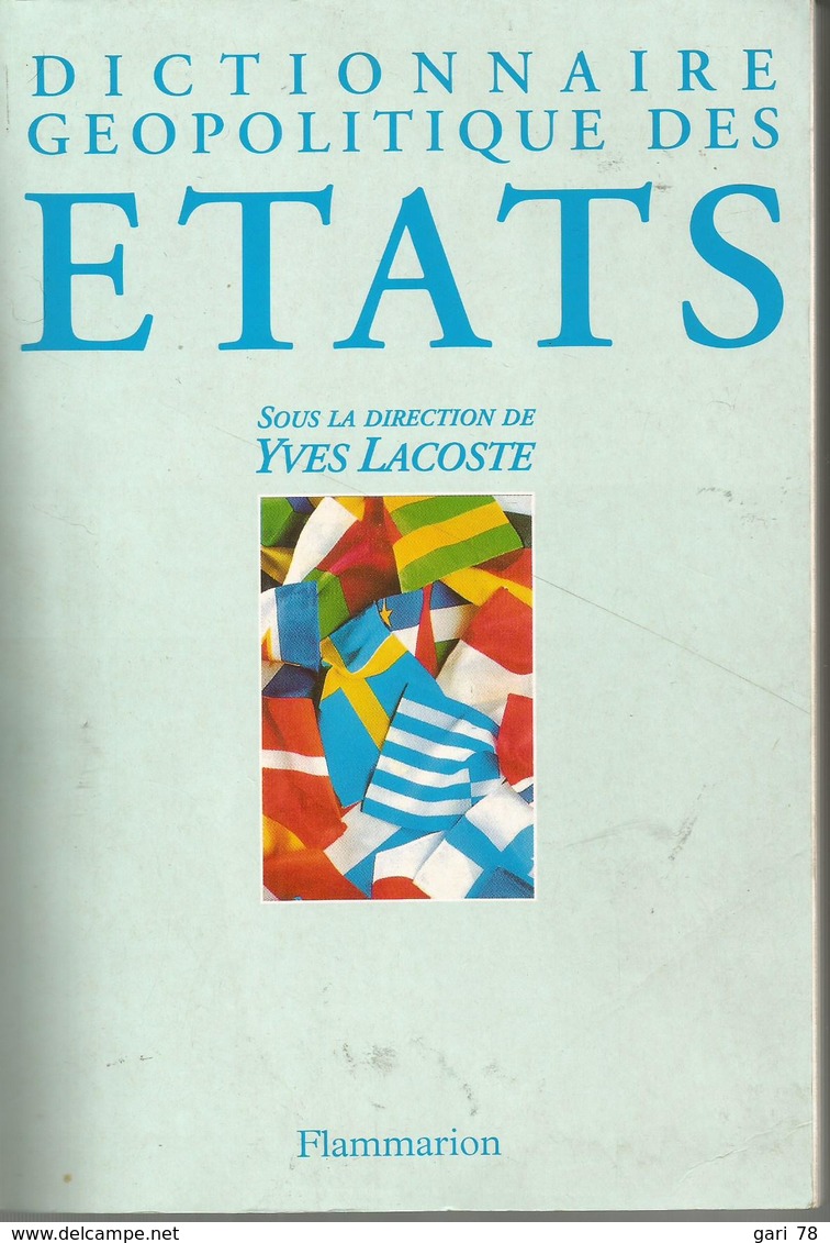 Le Dictionnaire Geopolitique Des Etats 1998 - Yves Lacoste - Diccionarios