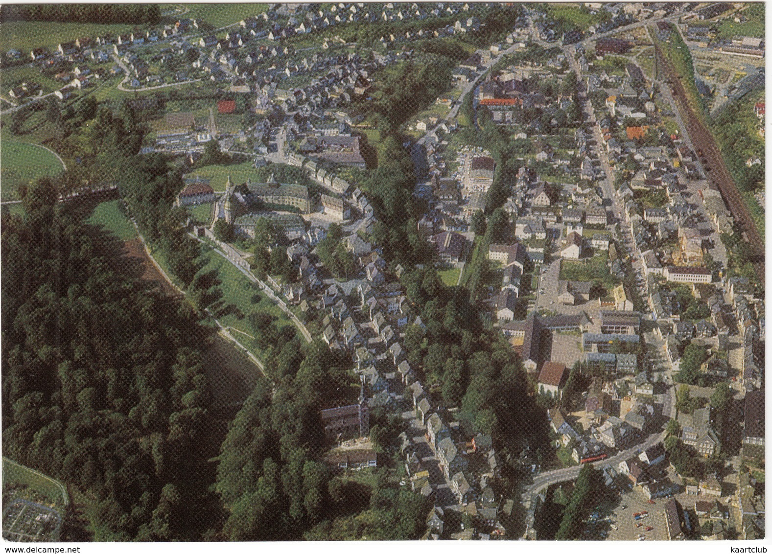 Kneipp-Heilbad  Berleburg - ('Deutsche Luftbild AG')  - (D.) - Bad Berleburg