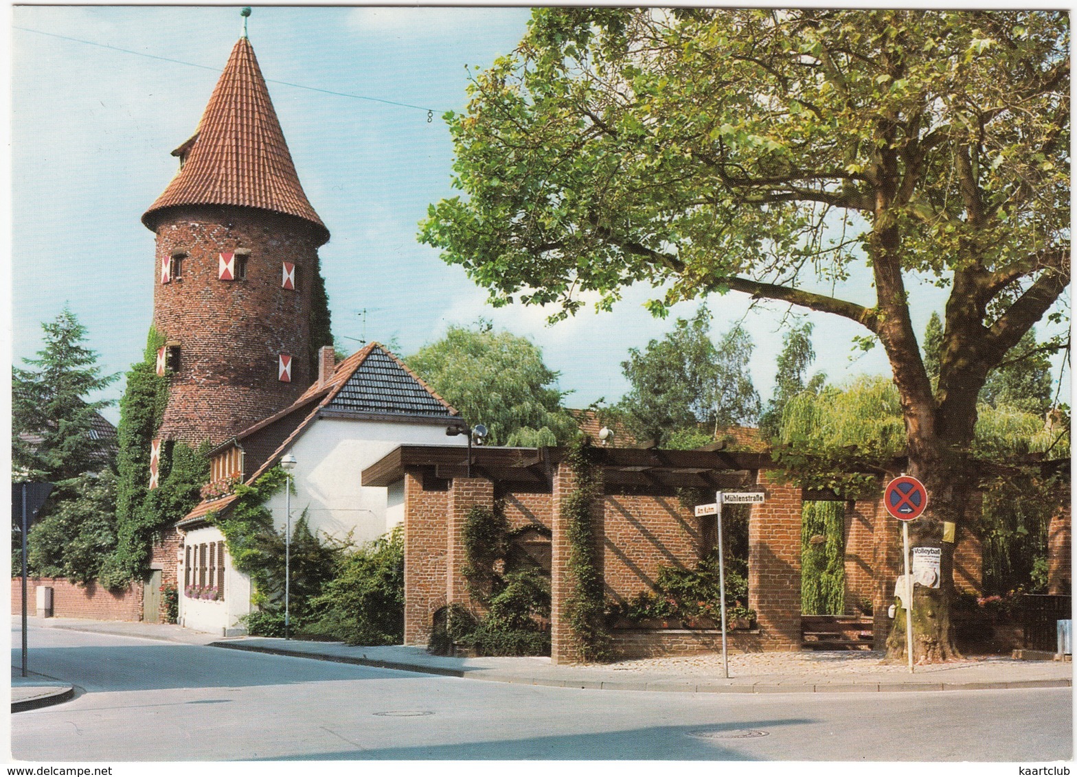 Borken - Kuhmturm  ( Ecke;  Am Kuhr / Mühlenstraße ) - (D.) - Borken