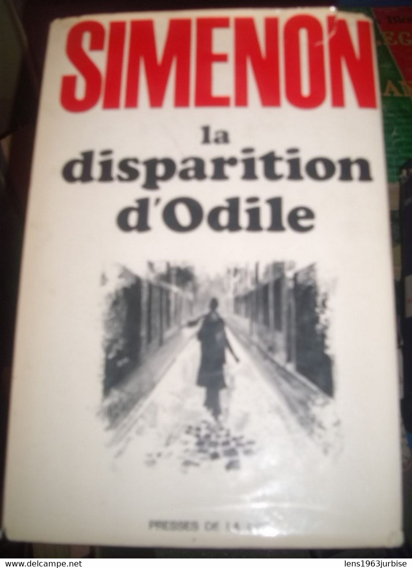 SIMENON Georges ,  La Disparition D' Odile , Presses De La Cité ( 1971 ) TBE - Auteurs Belges