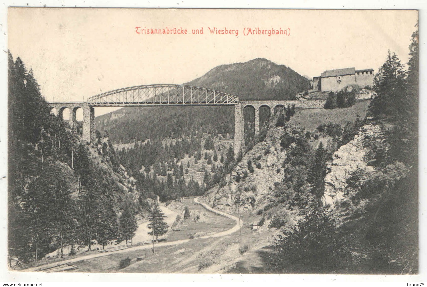 Trisannabrücke Und Wiesberg (Arlbergbahn) - Landeck
