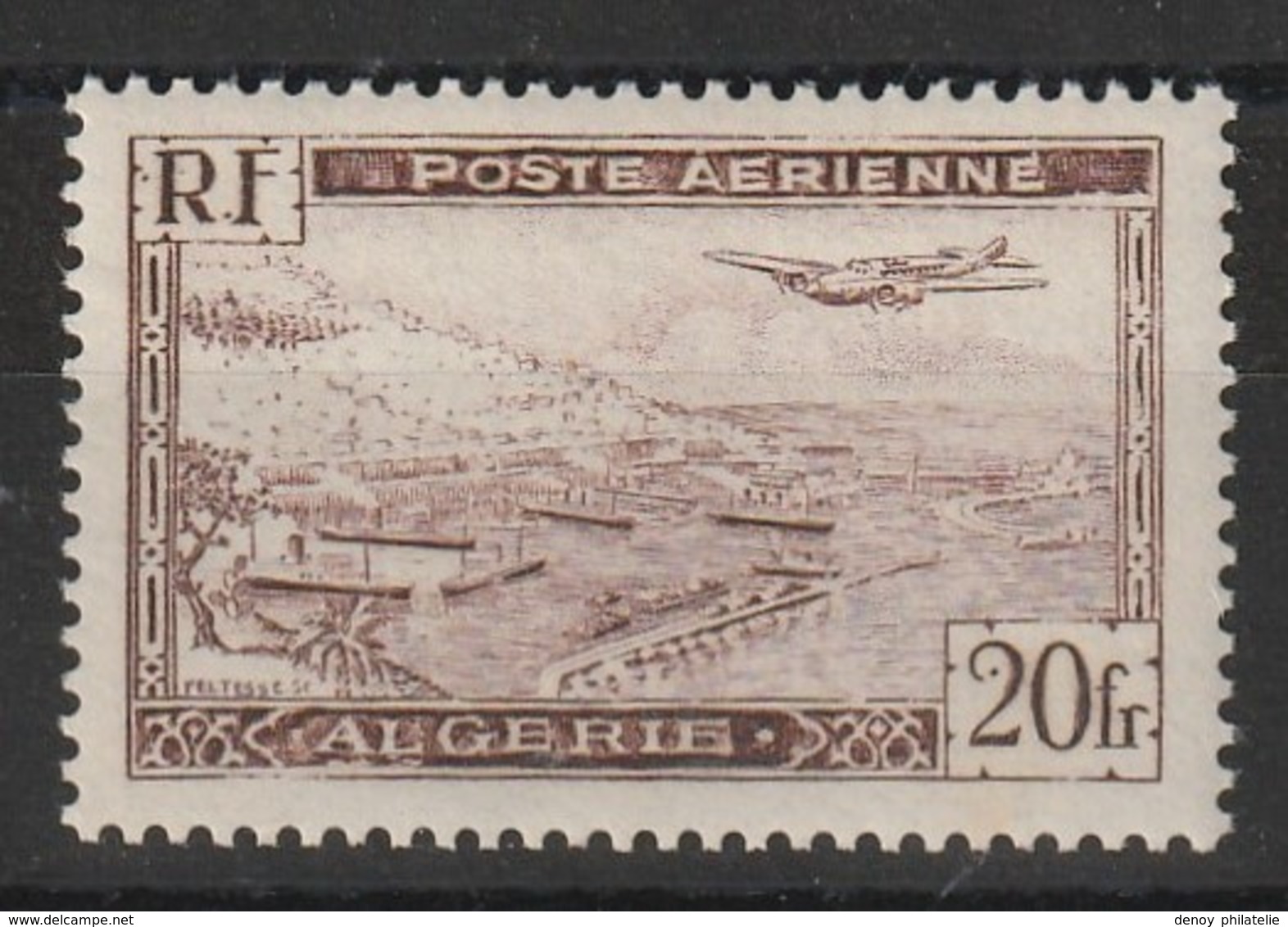 Algérie N° 4A Type II Sans Charniére Et Trés Bon Centrage ** - Posta Aerea