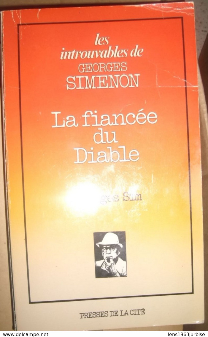 SIMENON Georges ,  Georges Sim, Nez D'argent , Presses De La Cité ( 1980)  BE  Livre De Poche - Auteurs Belges