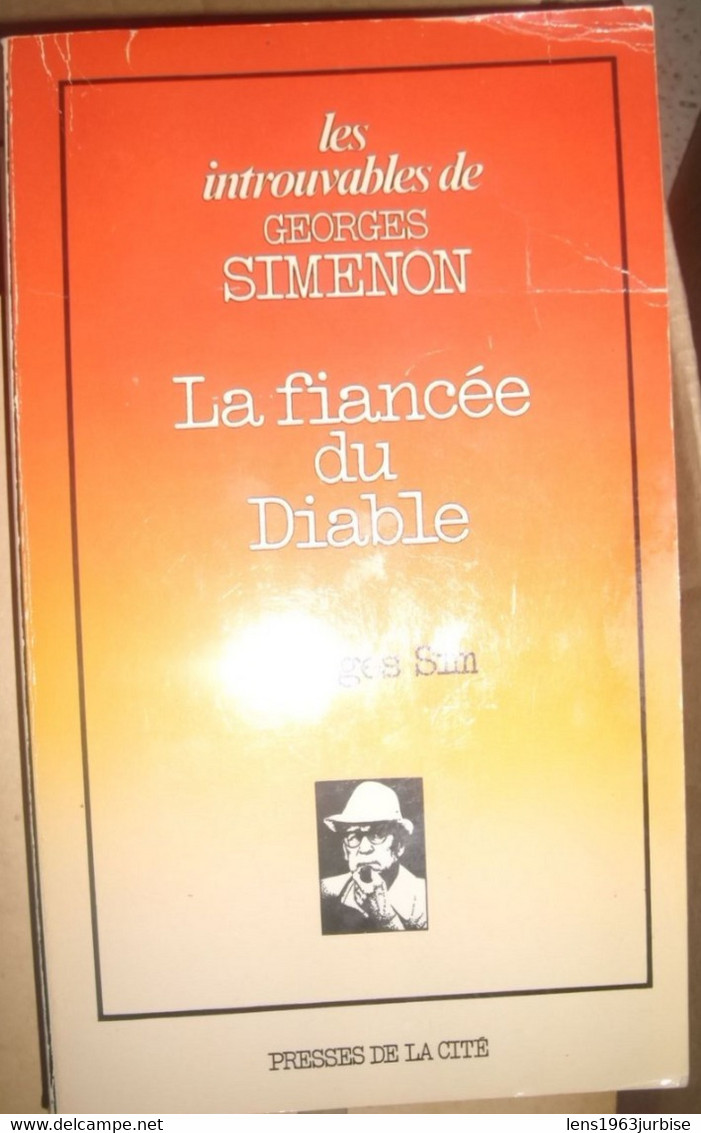 SIMENON Georges ,  Georges Sim, Nez D'argent , Presses De La Cité ( 1980)  BE  Livre De Poche - Belgian Authors