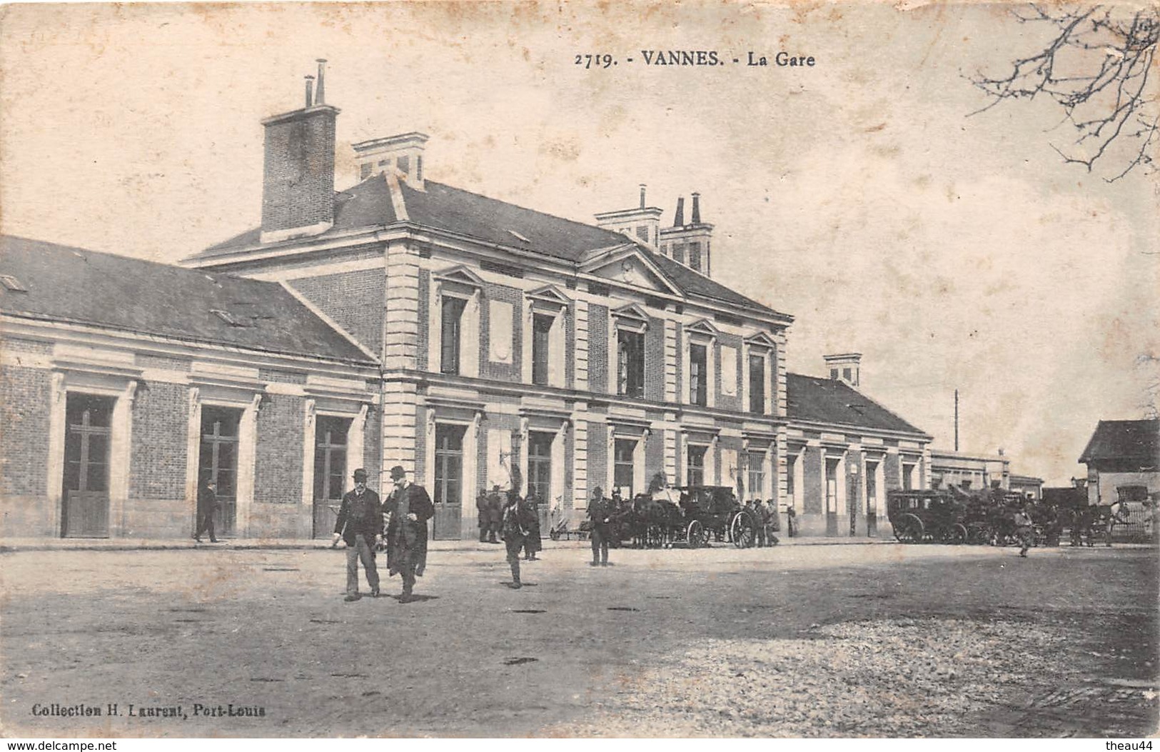 ¤¤   -  VANNES   -  La Gare   -  Chemin De Fer     -  ¤¤ - Vannes