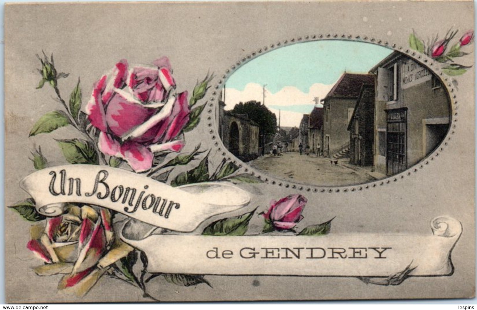 39 - GENDREY --  Un Bonjour - Gendrey