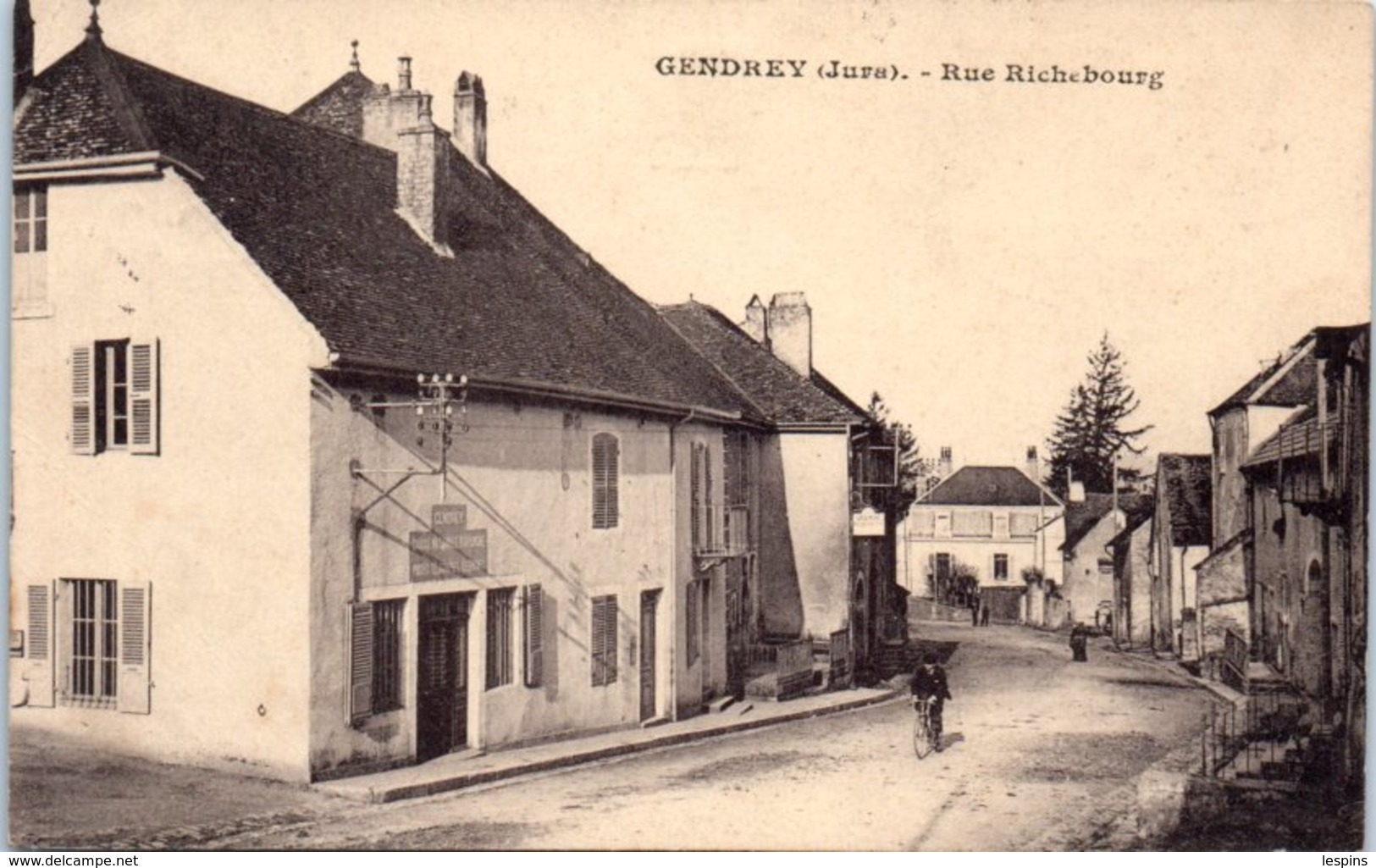 39 - GENDREY -- Rue Richebourg - Gendrey