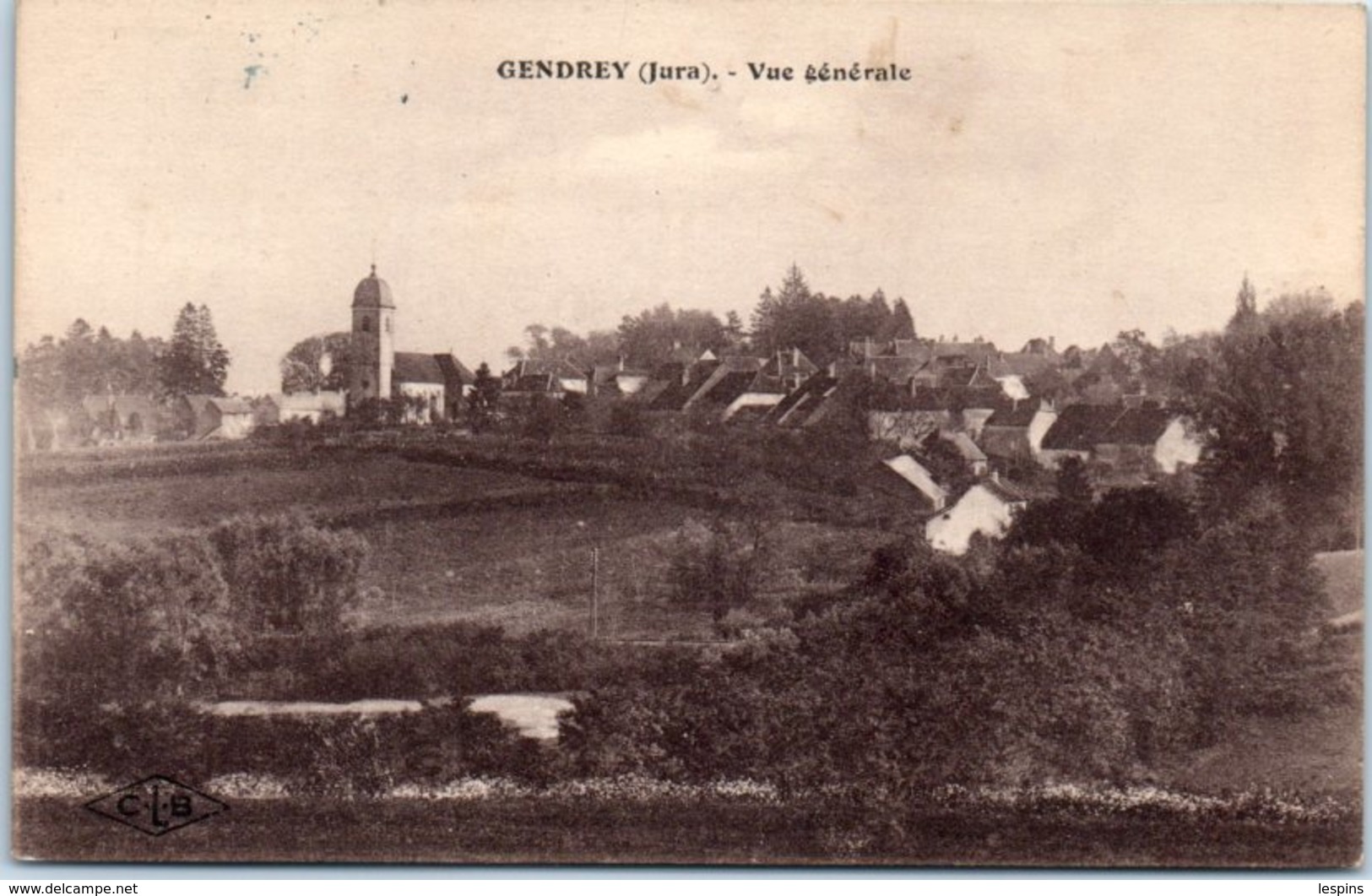 39 - GENDREY -- Vue Générale - Gendrey