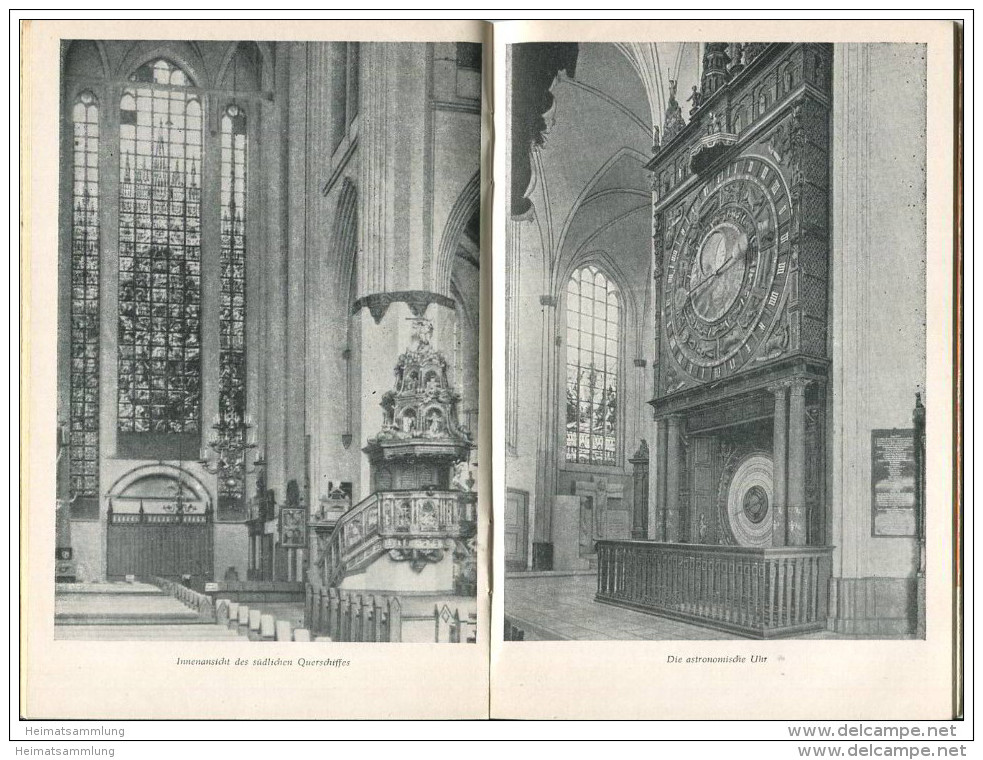 Rostock 1964 - Die Marienkirche - Das Christliche Denkmal Heft 6 - 32 Seiten Mit 21 Abbildungen - Architecture
