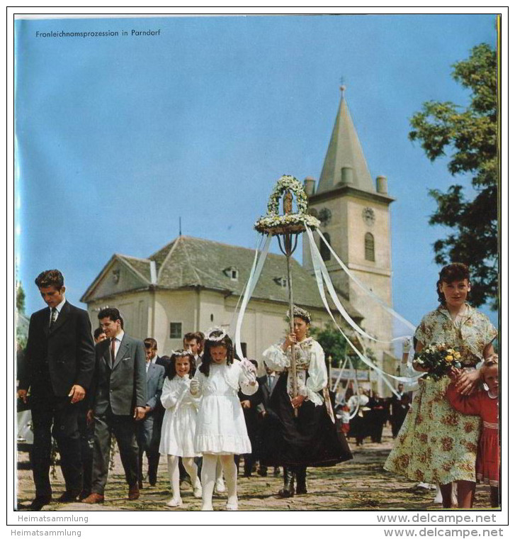 Burgenland 1967 - 16 Seiten Mit 11 Abbildungen - Relief-Bildkarte - Oostenrijk
