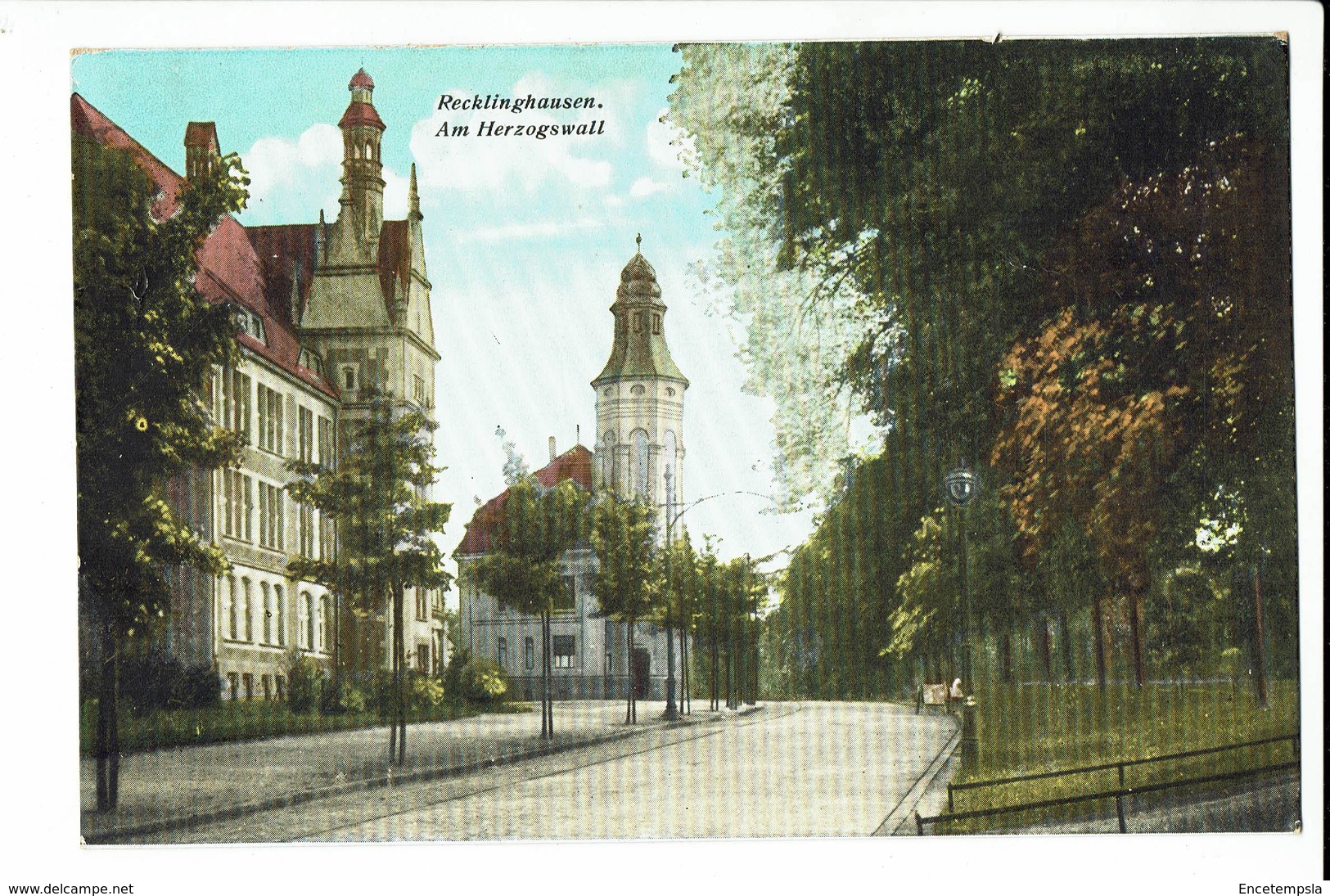 CPA - Carte Postale - Allemagne - Recklinghausen  -Herzogswall -  S806 - Recklinghausen