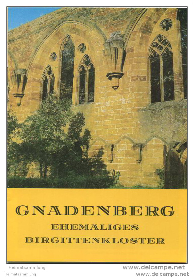 Gnadenberg - Ehemaliges Birgittenkloster - 16 Seiten Mit 14 Abbildungen - Verlag Salesianer Druckerei Ensdorf 1985 - Architecture