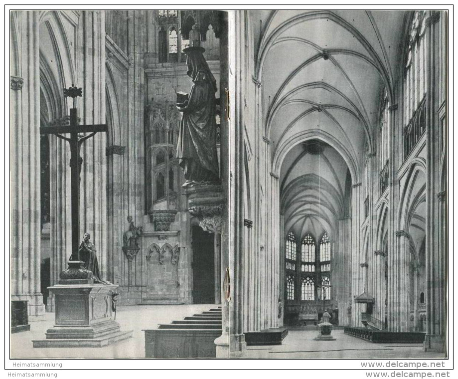 Der Dom Zu Regensburg - 24 Seiten Mit 18 Abbildungen - Verlag Bischöfliches Ordinariat Regensburg 1955 - Architecture