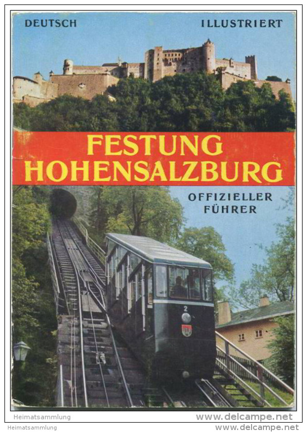 Österreich - Festung Hohensalzburg 1971 - 30 Seiten Mit 15 Abbildungen - Architektur
