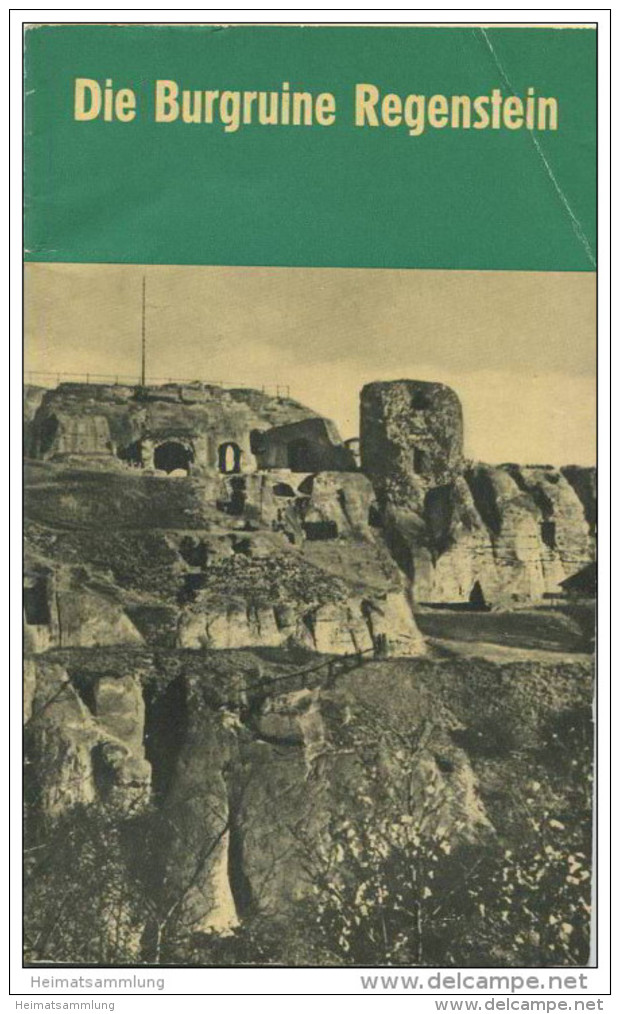 Burgruine Regenstein 1967 - 60 Seiten Mit 8 Abbildungen - Verfasser Heinz Wedler Und Erich Dülsner Oberschule Blankenbur - Saxe-Anhalt