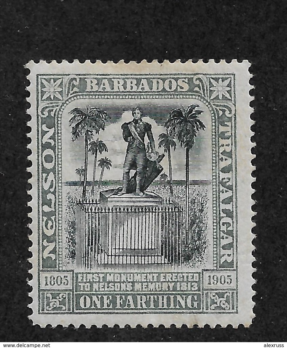 Barbados Scott # 102 VF-OG Previously Hinged* ,nice Color ! (BC-1) - Barbados (...-1966)