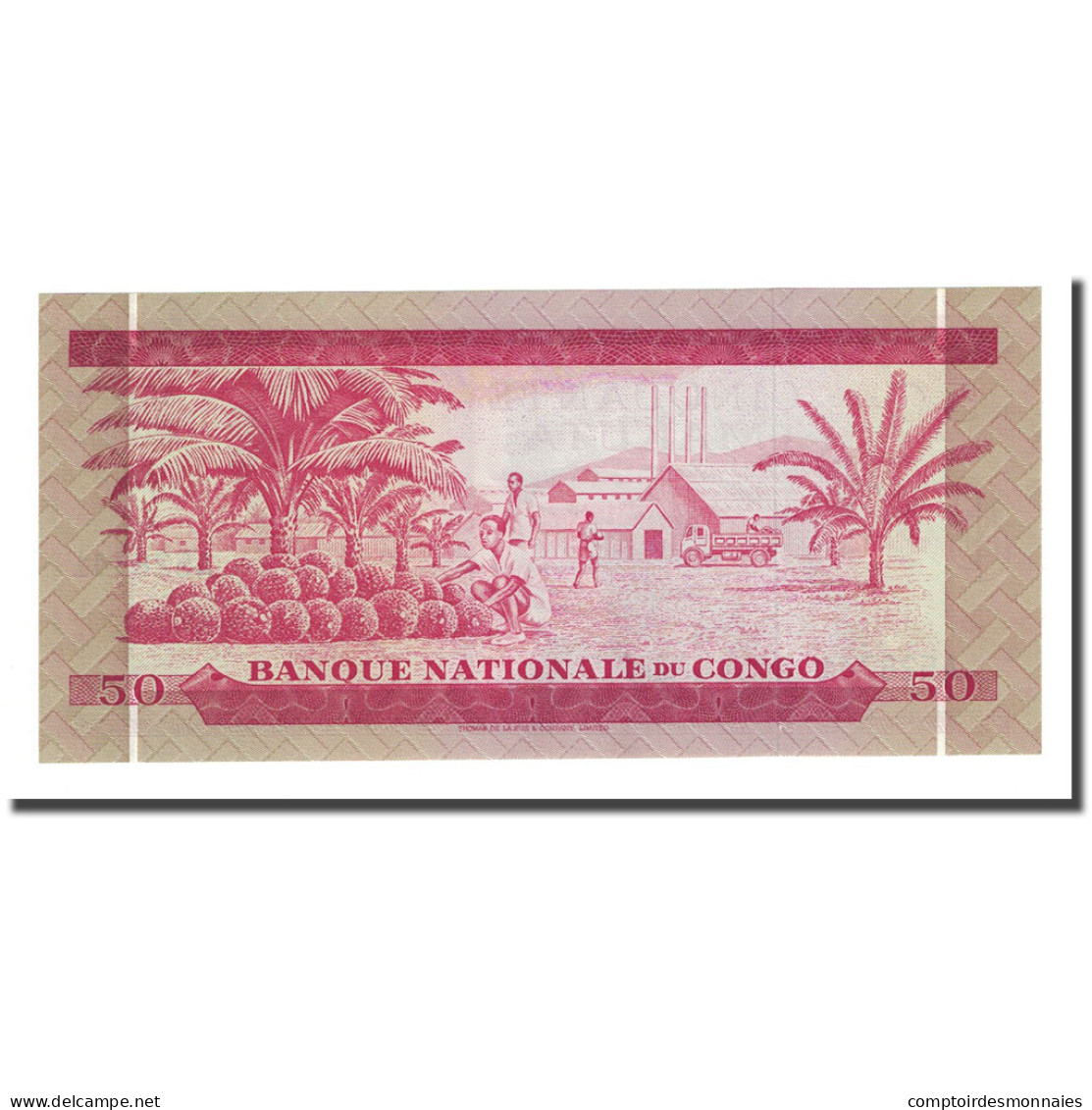 Billet, Congo Democratic Republic, 50 Makuta, 1967-01-02, KM:11a, NEUF - República Democrática Del Congo & Zaire