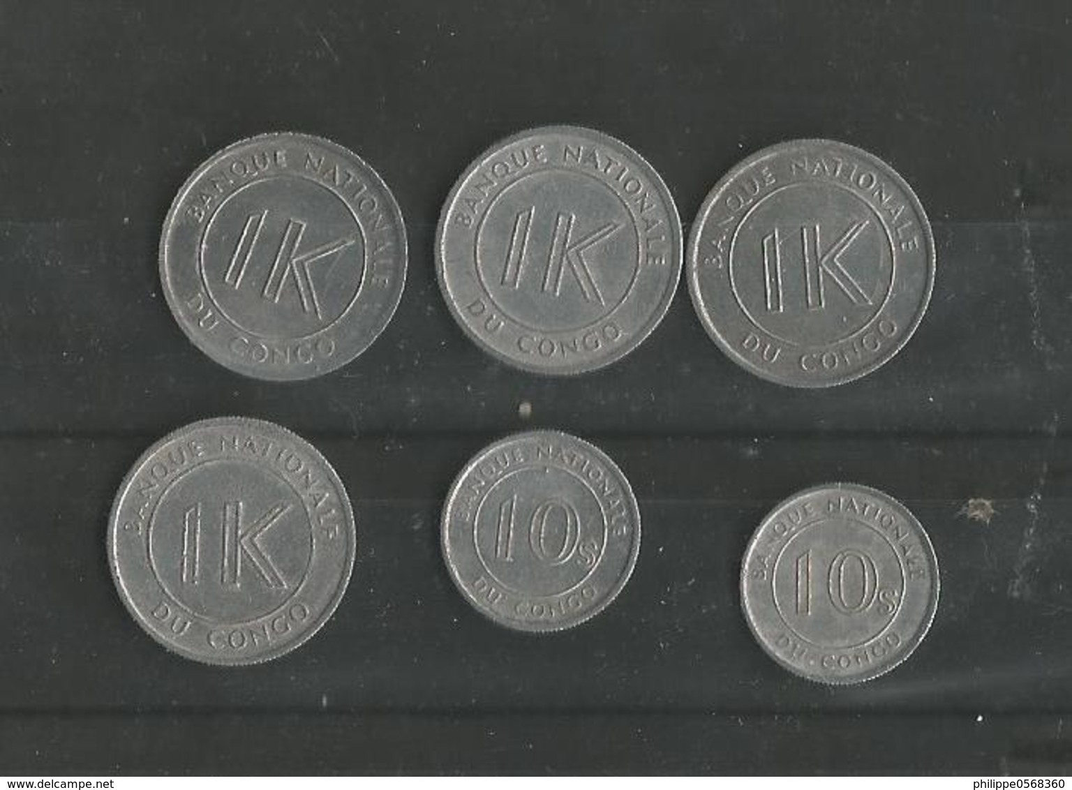 Lot De Monnaies République Démocratique Du Congo - Congo (Rép. Démocratique, 1964-70)