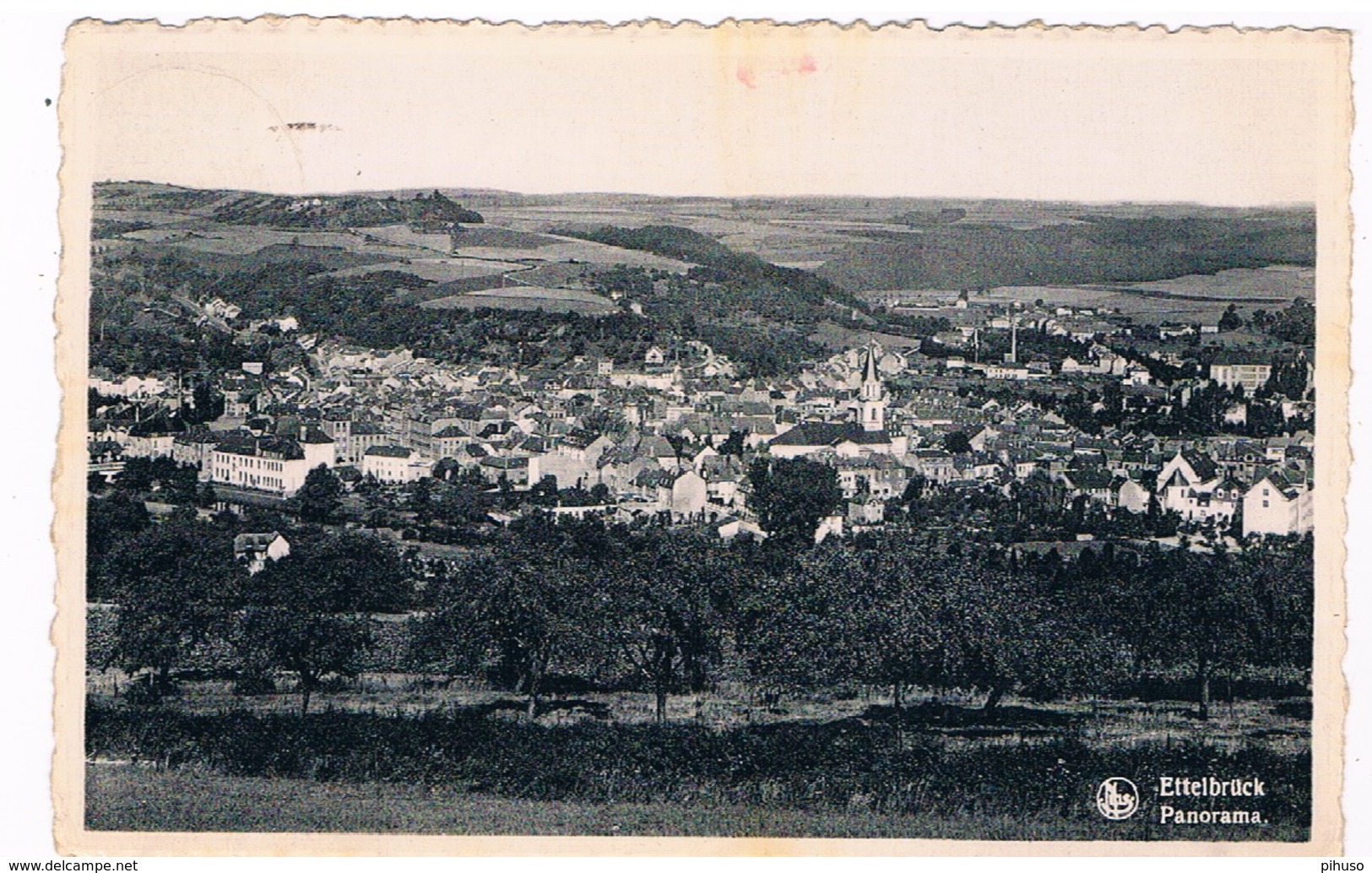 L-2019   ETTELBRUCK : Panorama - Ettelbruck