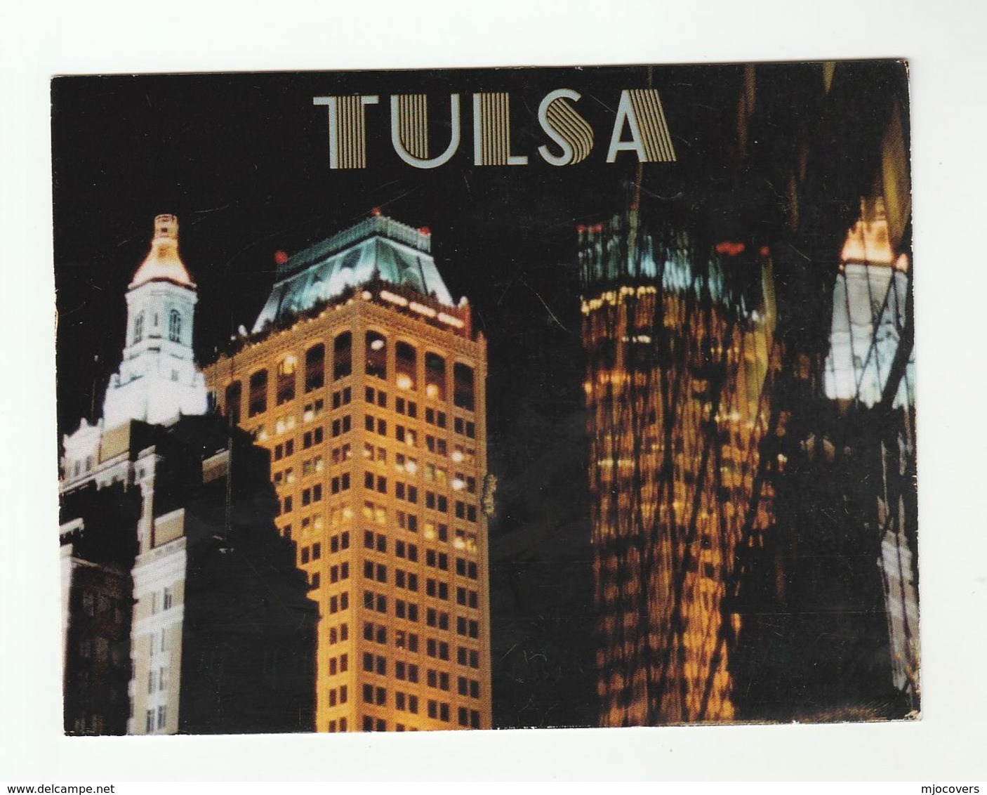 2011 USA COVER Stamps Forever Trees Clock Jug  (postcard Tulsa)  To GB - Covers & Documents