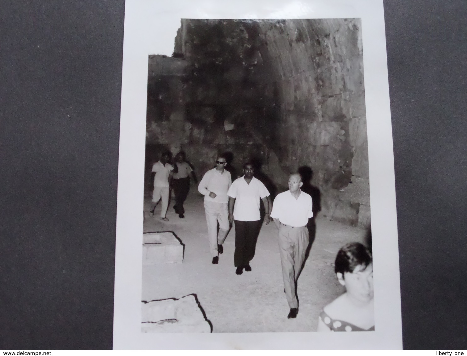 INTERNATIONAL OLYMPIC COMMITTEE ( Mr. Raoul MOLLET Visiting LIBAN for the I.O.C. - Photos from Private Collection ) !