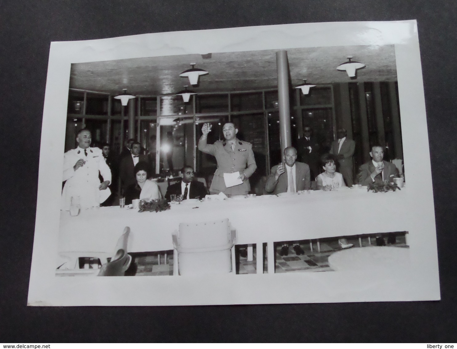 INTERNATIONAL OLYMPIC COMMITTEE ( Mr. Raoul MOLLET Visiting LIBAN for the I.O.C. - Photos from Private Collection ) !