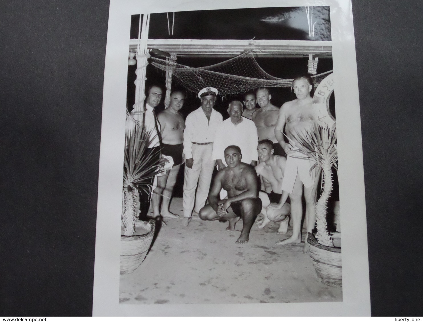 INTERNATIONAL OLYMPIC COMMITTEE ( Mr. Raoul MOLLET Visiting LIBAN for the I.O.C. - Photos from Private Collection ) !