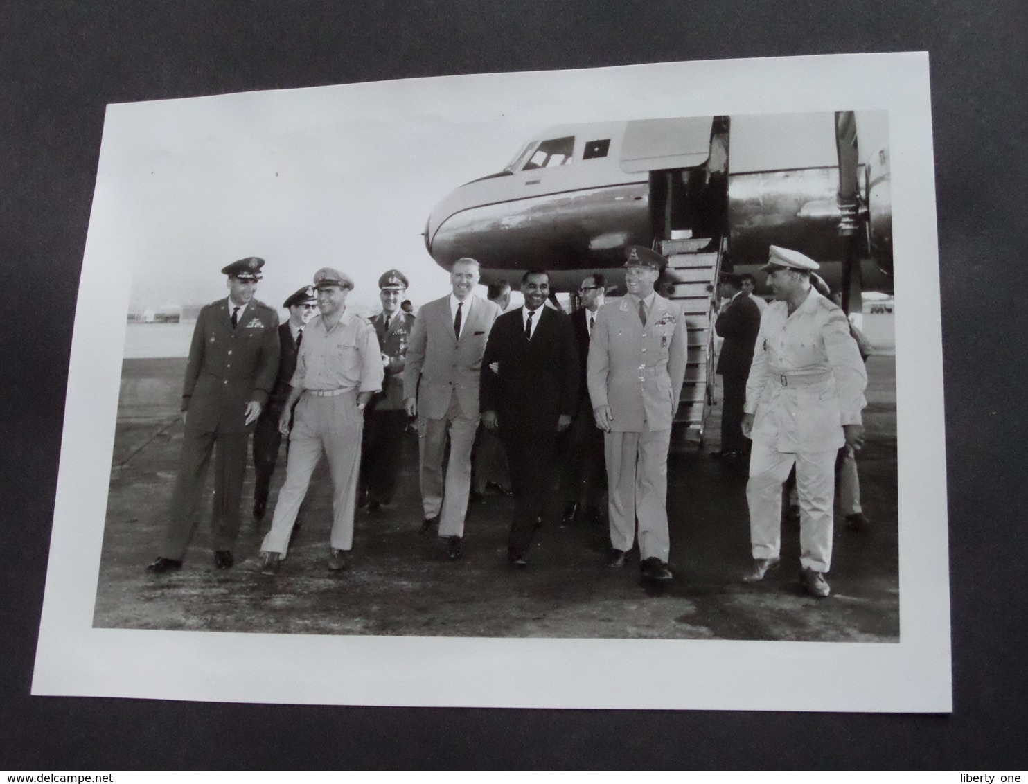 INTERNATIONAL OLYMPIC COMMITTEE ( Mr. Raoul MOLLET Visiting LIBAN for the I.O.C. - Photos from Private Collection ) !