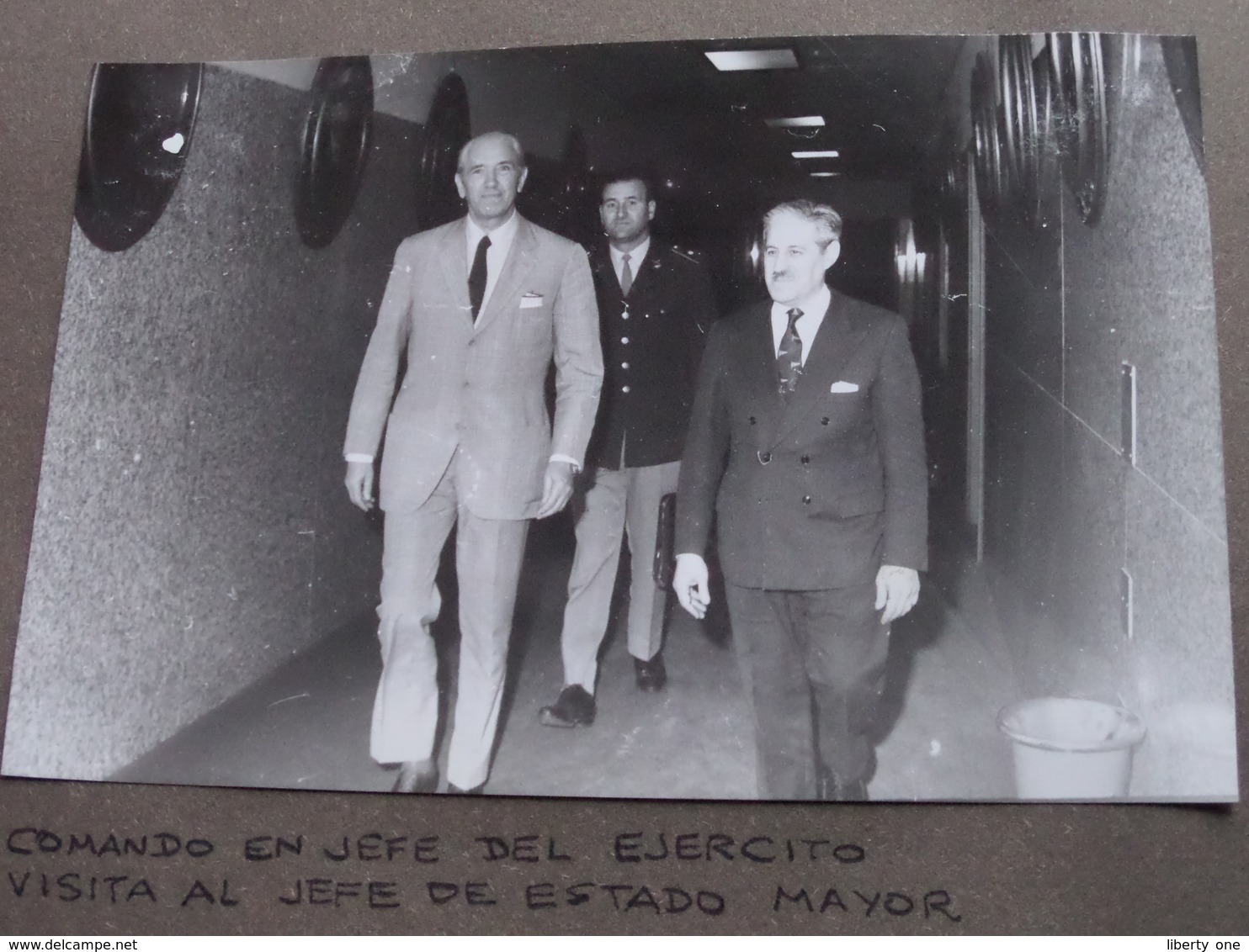 INTERNATIONAL OLYMPIC COMMITTEE (Mr. Raoul MOLLET Visiting ARGENTINA for the I.O.C. - Photos from Private Collection) !