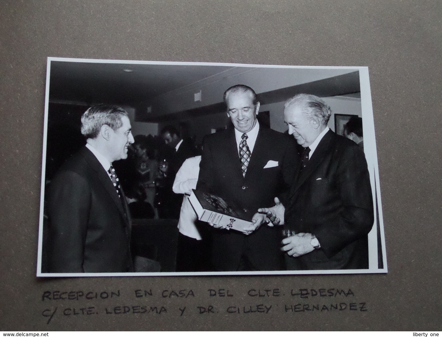 INTERNATIONAL OLYMPIC COMMITTEE (Mr. Raoul MOLLET Visiting ARGENTINA for the I.O.C. - Photos from Private Collection) !
