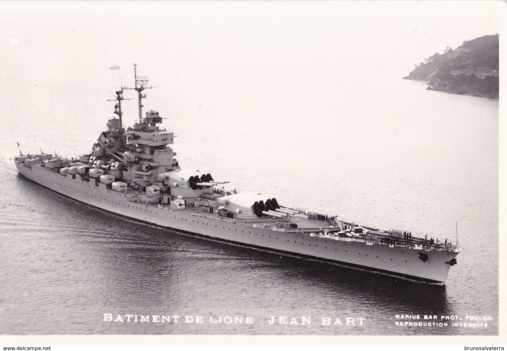 BATIMENT DE LIGNE JEAN BART - Guerre