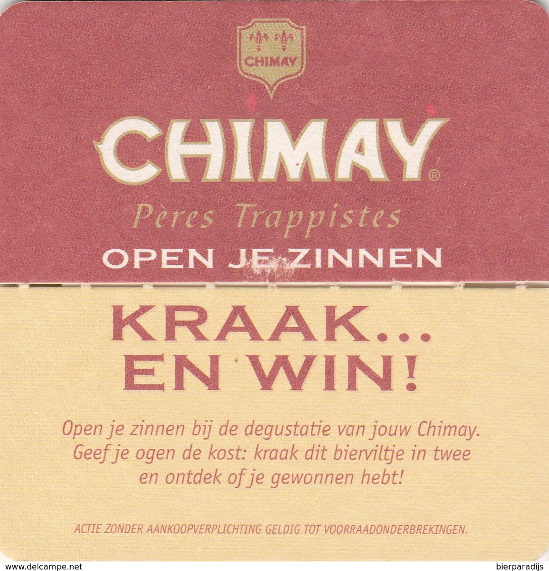 Sous Bock - Viltje    Chimay  Trappist  Rv - Sous-bocks