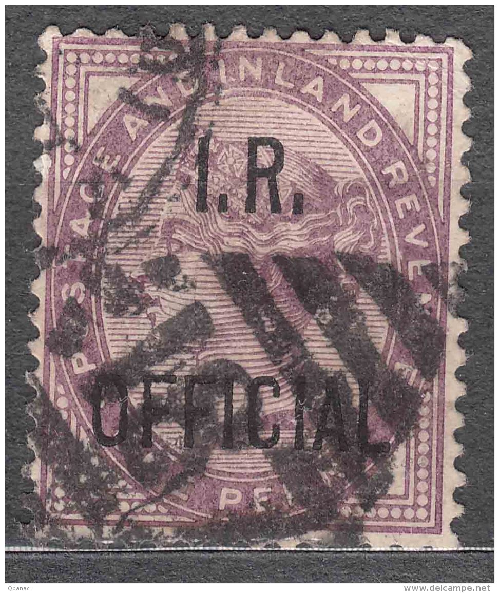 Great Britain 1896 Inland Revernue - I.R. Official Mi#40 Used - Officials