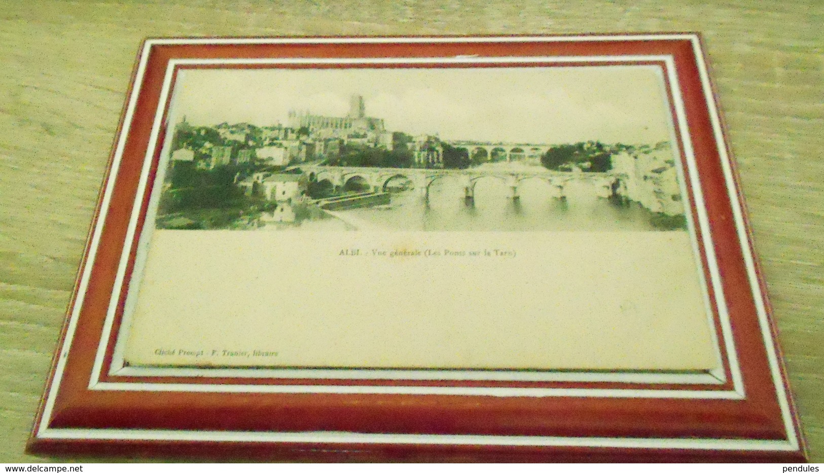 81	CARTE D' ALBI	N° DE CASIER 	263	DETAIL RECTO VERSO DE LA CARTE AVEC LES 2   PHOTOS - Albi