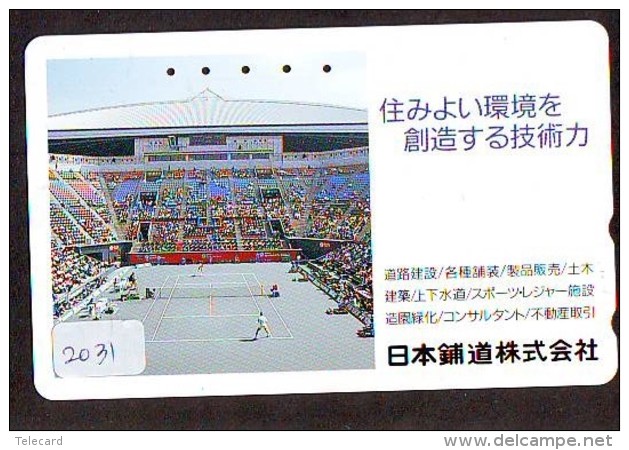 Télécarte Japon * Sport *  TENNIS  *  *  (2031)  PHONECARD JAPAN * TELEFONKARTE * - Sport