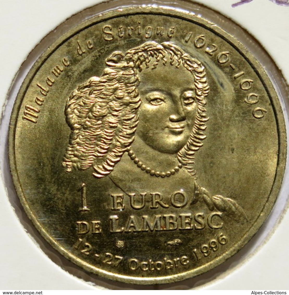 LAMBESC - EU0010.1 - 1 EURO DES VILLES - Réf: T164 - 1996 - Euros Of The Cities