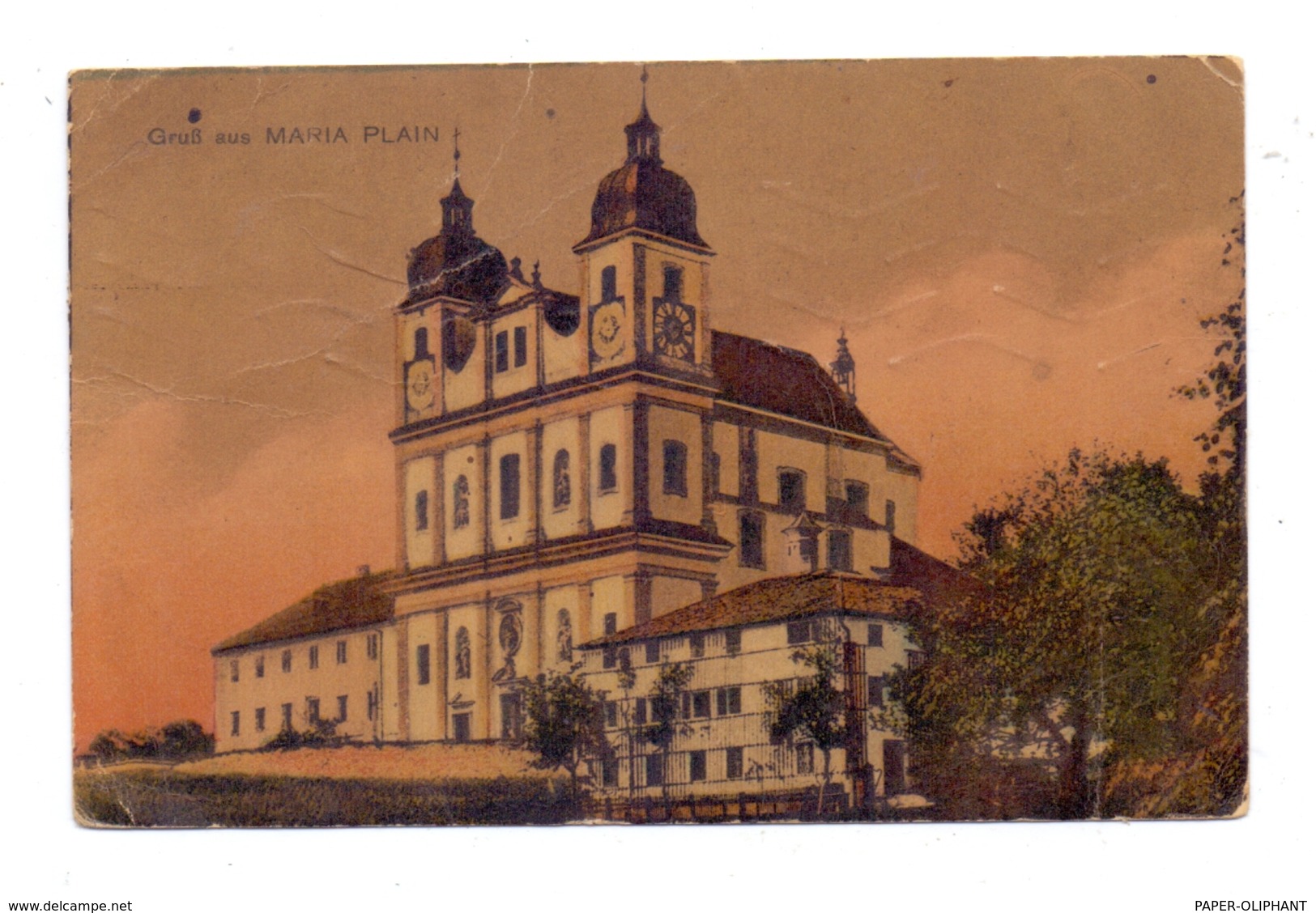 A 5101 BERGHEIM - MARIA PLAIN, Wallfahrtskirche, 1922 - Bergheim