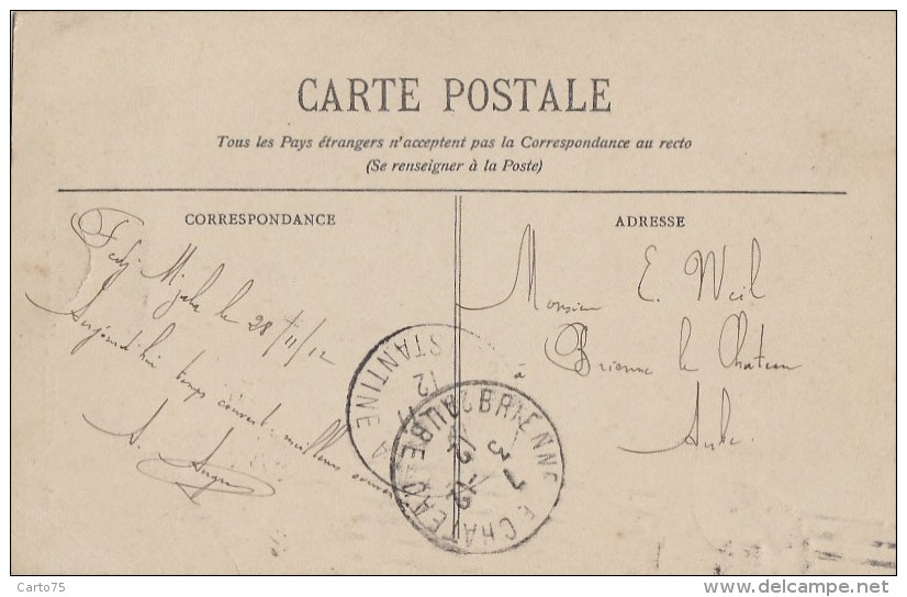 Ethniques Et Cultures - Maghreb - Femme Mauresque - Tenue De Ville - Cachet Postal Fedj M'zala Constantine 1912 - Africa