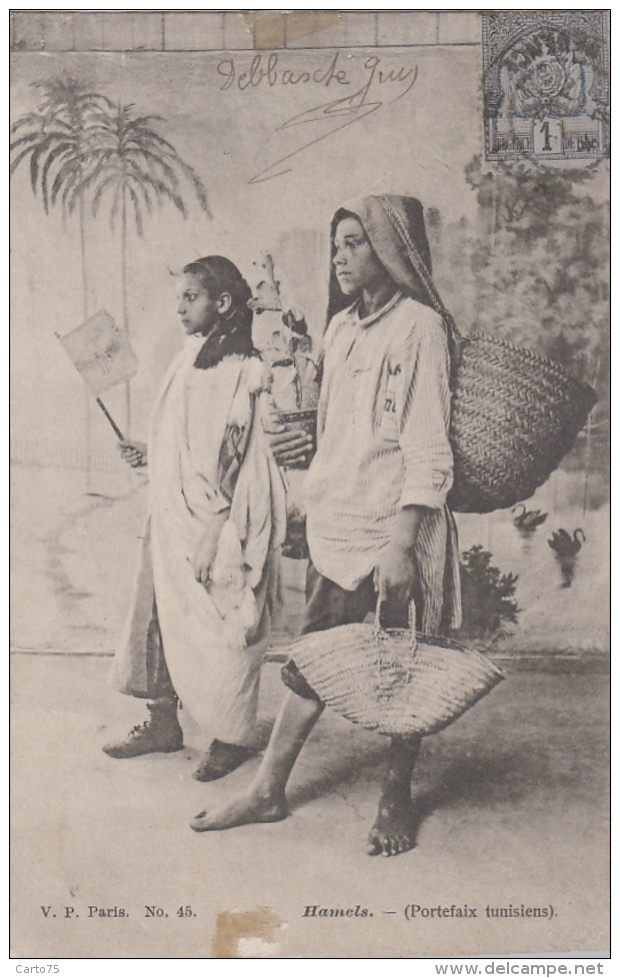 Ethniques Et Cultures - Maghreb - Enfants Portefaix - Hamels - Tunisie - Afrique