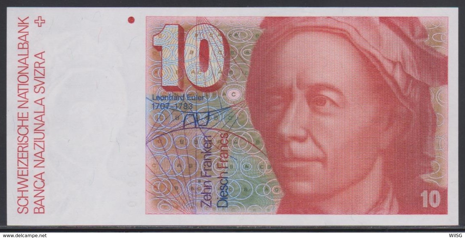 Switzerland 10 Franken (19)79 UNC - Suisse